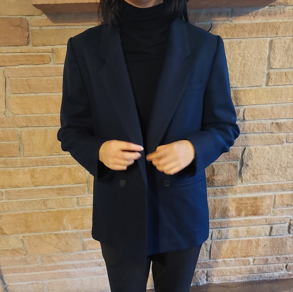 Navy Blue Pendleton Jacket
